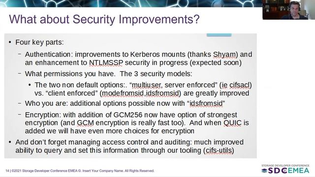 Improvements to Accessing Network Files from Linux: SMB3 client progress смотреть онлайн