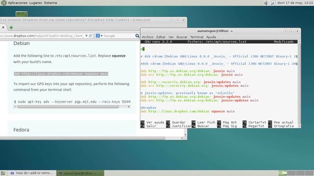 Instalar Dropbox desde Repositorio en Debian Jessie | AurumLinux смотреть онлайн