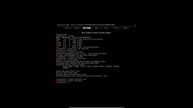 Arch Linux : 11 mounting our partition into /mnt and /mnt/boot/efi UEFI смотреть онлайн