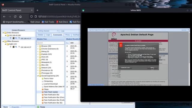 KALI LINUX #11 MITMF#4 USING ETTERCAP+BEEF + METASPLOIT ACCESS TO WINDOWS COMPUTER 🖥️ смотреть онлайн