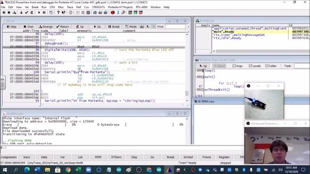 Lauterbach Trace32 Arduino Portenta H7 Part 2 of 3 смотреть онлайн