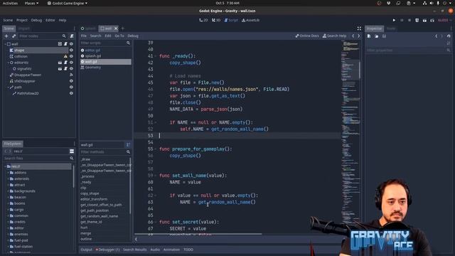 Gravity Ace Stream: Explaining terrain/dynamic geometry, fixing bugs смотреть онлайн