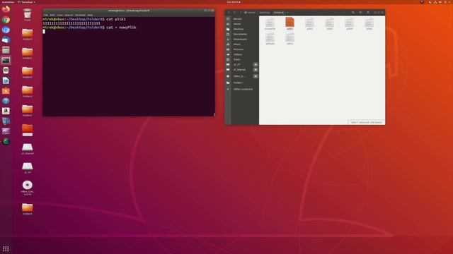 Linux podstawowe komendy terminala cz. 3 (#ls #cp #cat #less #head #tail) смотреть онлайн