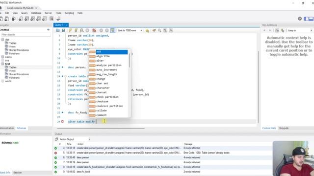 MySQL Урок 3 Создание и работа с таблицами MySQL смотреть онлайн