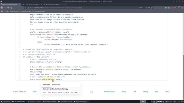 ArcoLinux : 1936 Archinstall script on the Arch Linux iso of 04/2021 смотреть онлайн
