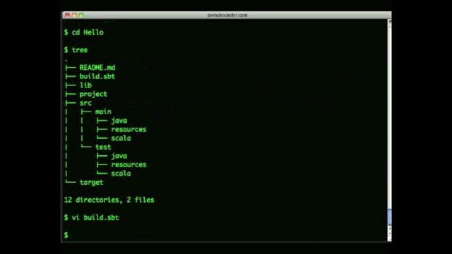 A Scala “Simple Build Tool” (SBT) video tutorial смотреть онлайн