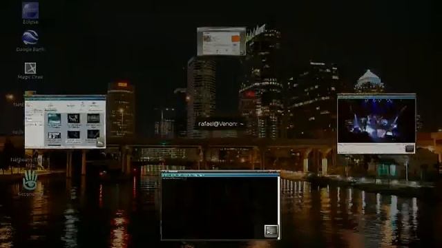 Ubuntu - Compiz Fusion - Notebook HP смотреть онлайн