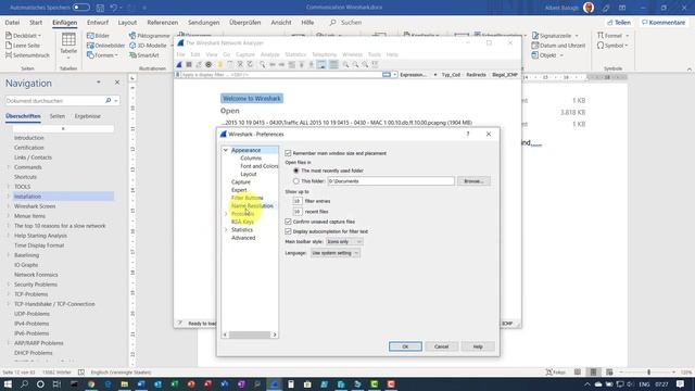BaloghSec-Wireshark-Setup GeoIP Map
