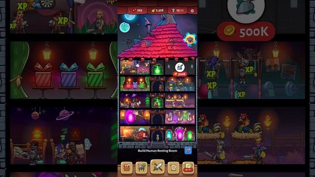 Idle Magic Tower: Heroes Gameplay | Android Simulation Game смотреть онлайн