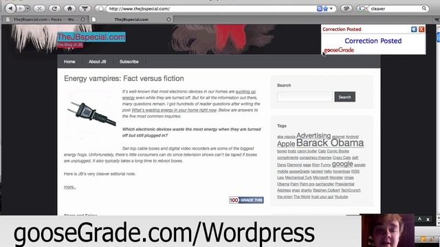 gooseGrade Wordpress Plugin смотреть онлайн