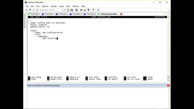 Cumulus ospf Unnumbered configuration + ansible смотреть онлайн