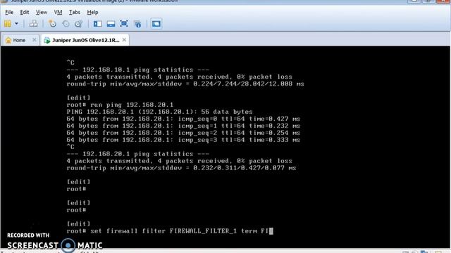 Basic Juniper Firewall configuration. смотреть онлайн