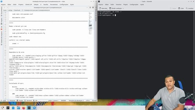 Pós instalação Archlinux confira. #-04 смотреть онлайн