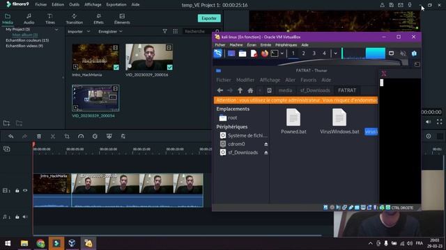 GDDH 6 : Metasploit Créer un payload avec FatRat (Version Courte) смотреть онлайн