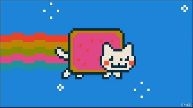 Nyan Cat, the BASH version смотреть онлайн
