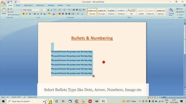 How to Add Bullet in MS Word || How to insert bullet points in Word document смотреть онлайн