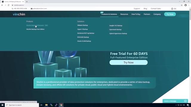 Get Vinchin Backup & Recovery for 60 days Full-featured Evaluation смотреть онлайн