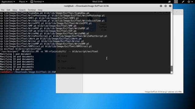 Como instalar exiftool en kali linux y ejemplos para extraer metadatos de cualquier archivo смотреть онлайн