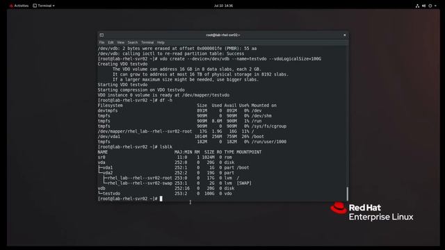 RHCE v8 Practice Session: Create and configure file systems – Part 2 смотреть онлайн