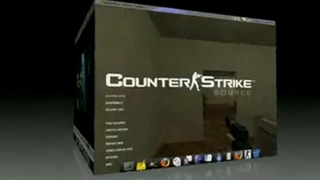 Compiz Fusion w/ video and CS:S смотреть онлайн
