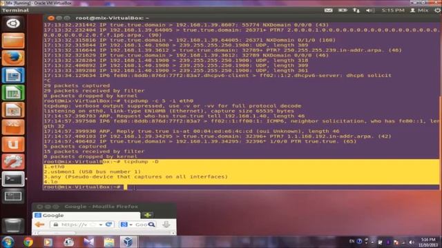 Tcpdump demo смотреть онлайн