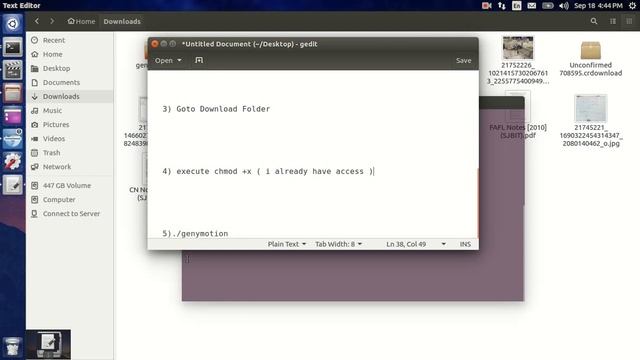How To Install GenyMotion In Ubuntu/LinuxMint/Kali Linux/Lubuntu