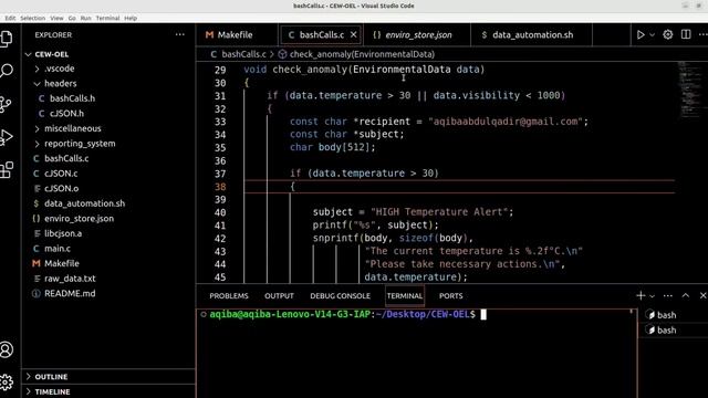 API based weather reporting system using C, Linux terminal, JSON, Curl смотреть онлайн