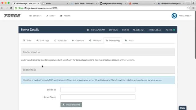 Deploying Laravel Applications with Forge and Envoyer: Creating a server with Forge (6/11) смотреть онлайн
