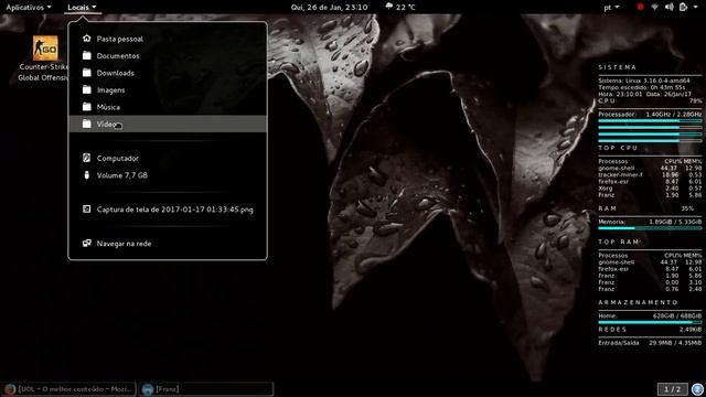 Debian Jessie com Gnome Shell смотреть онлайн