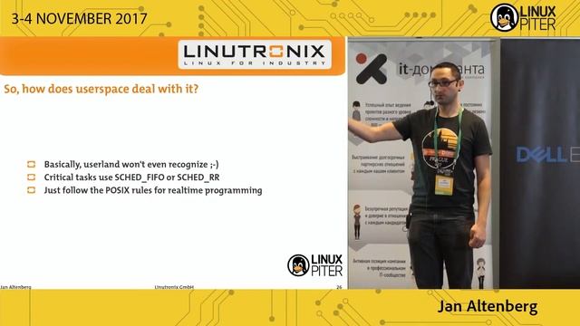 [RUS] Jan Altenberg: "Realtime Linux uncovered" смотреть онлайн