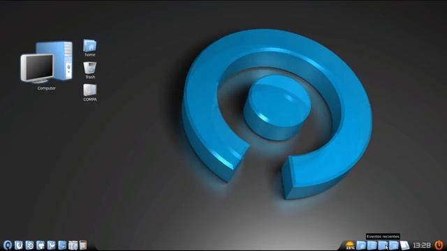 linux mint 14 cinnamon + Cairo dock + vamox icons смотреть онлайн