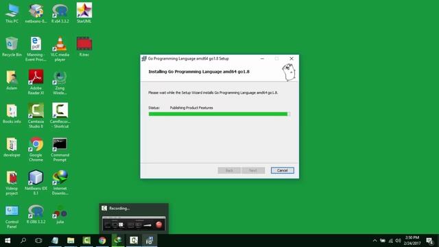 How to install Go programming language on Windows 10. смотреть онлайн