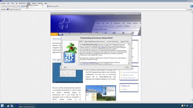 Q4OS 1.4.12 review смотреть онлайн