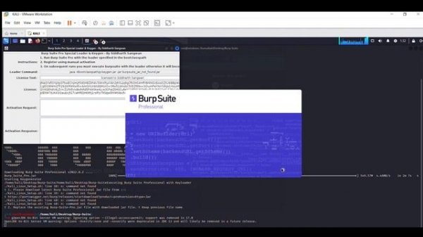 How to install BurpSuite Pro Version For Free in kali-linux ... #kalilinux #cybersecurity #hacking