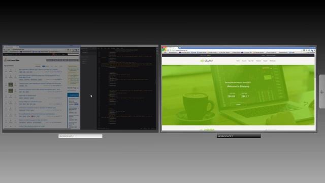 Using workspaces in Linux Mint смотреть онлайн
