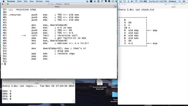 Illustrated Assembly Language Recursion смотреть онлайн