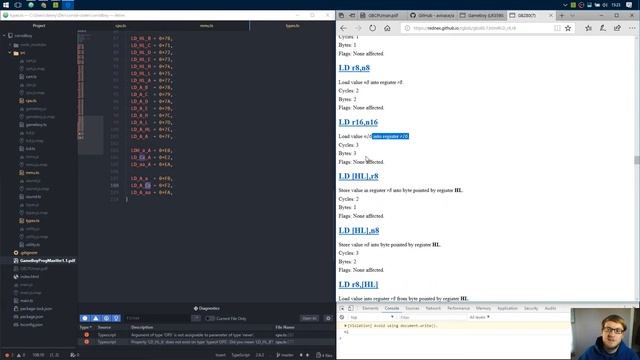 8bit and 16bit LD Instructions - Day 4 - Gameboy Emulator смотреть онлайн