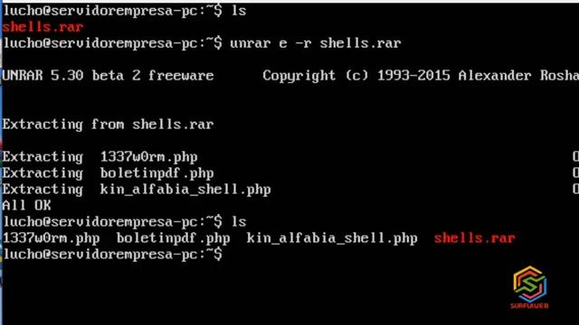 como descomprimir archivos winrar en ubuntu смотреть онлайн