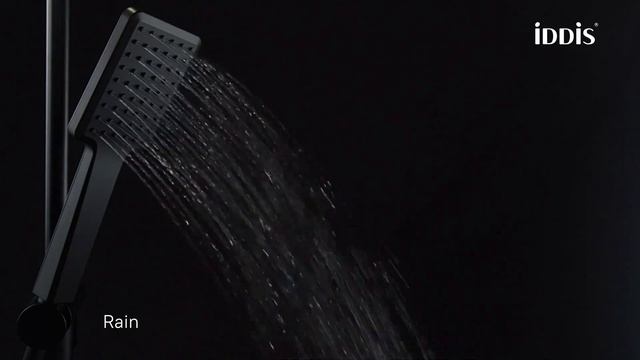 Лейка для душа IDDIS Slide SLI1F0Bi18 1 режим (черный матовый). смотреть онлайн