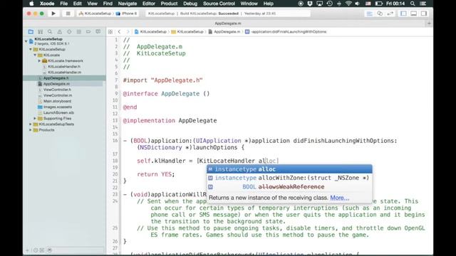 Geo Fence for iOS - How to deploy KitLocate SDK смотреть онлайн