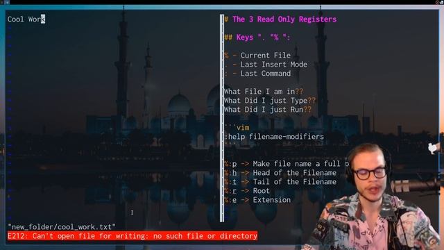 Understanding The Vim Registers смотреть онлайн