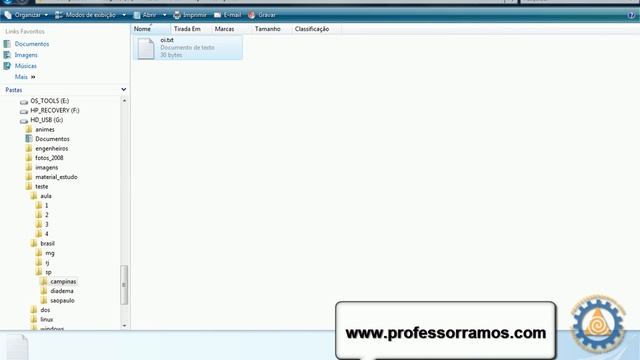 MS-DOS - Vídeo Aula com os principais comandos - www.professorramos.com смотреть онлайн