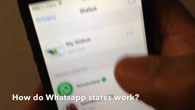 How to use whatsapp status in iOS смотреть онлайн