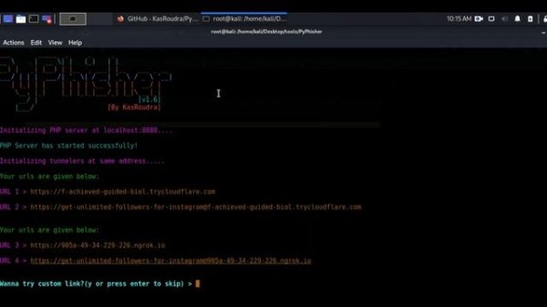 HOW TO INSTAGRAM  HACKING IN KALILINUX