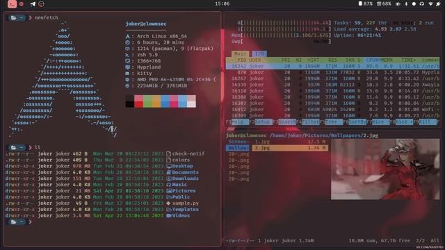 Hyprland + Arch Rice | Joker Haker #archlinux #hyprland #linuxtips #linuxguide