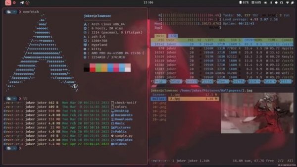 Hyprland + Arch Rice | Joker Haker #archlinux #hyprland #linuxtips #linuxguide