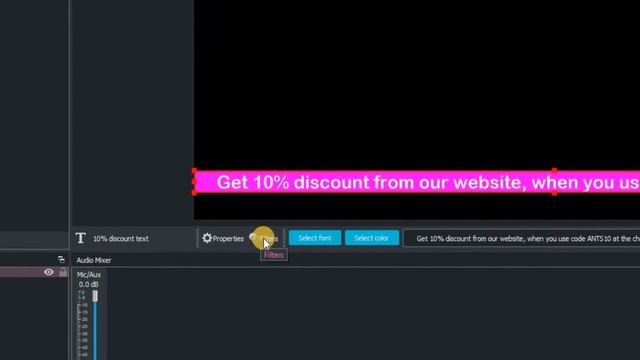How to Scroll Text in OBS Studio смотреть онлайн