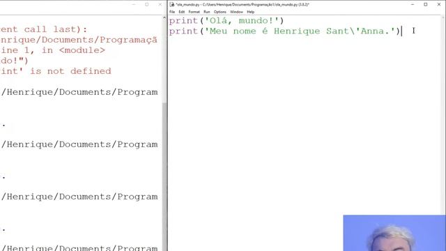 Cuidados ao digitar programas em Python смотреть онлайн