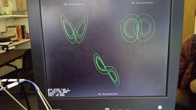 Lorenz system integrator on DE1-SoC смотреть онлайн