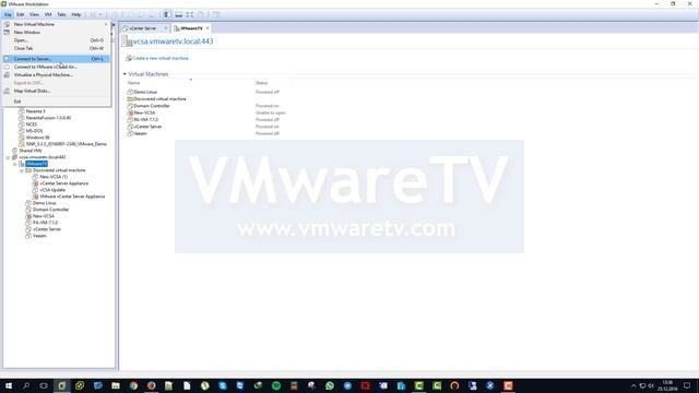 VMware Workstation ile VCSA Yönetin ( Manage ) смотреть онлайн
